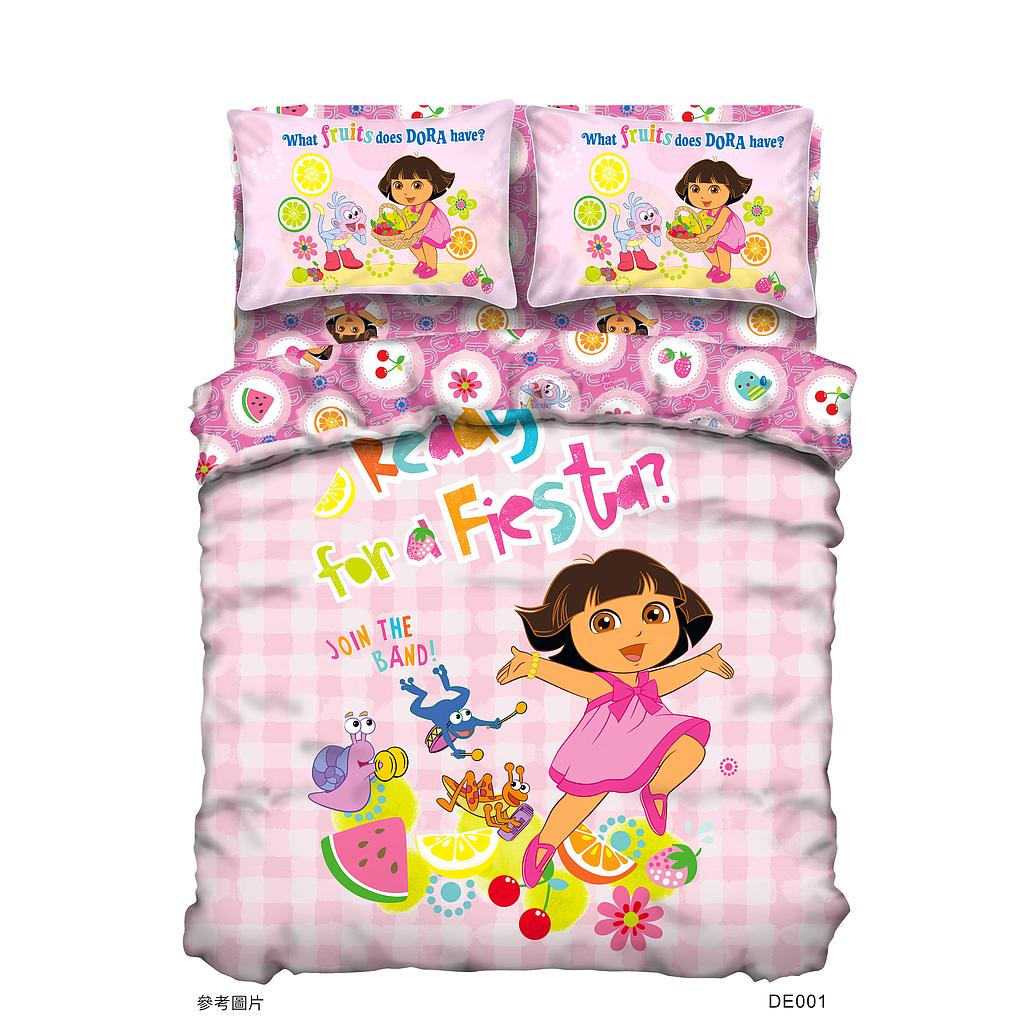 DO001 全棉 套裝 (床笠連枕袋+被袋)